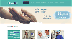 Desktop Screenshot of oculare.com.br